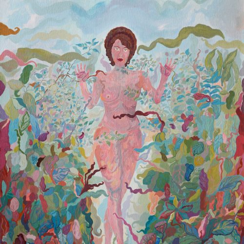 Daphne de Gea, acrílico sobre lienzo 40 x 50cm, 2022